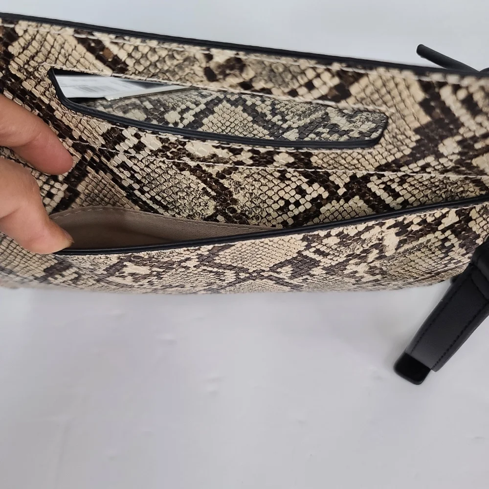Worthington Natural Snake Purse. New With Tags.